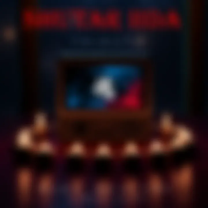 A tribute image for Shutaro Iida, featuring a stylized game console with a dark background and candles around it, symbolizing remembrance for the game director