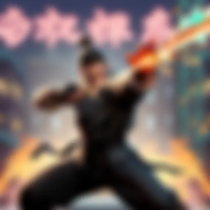A character from Sifu executing a powerful combo attack, showcasing skill and technique