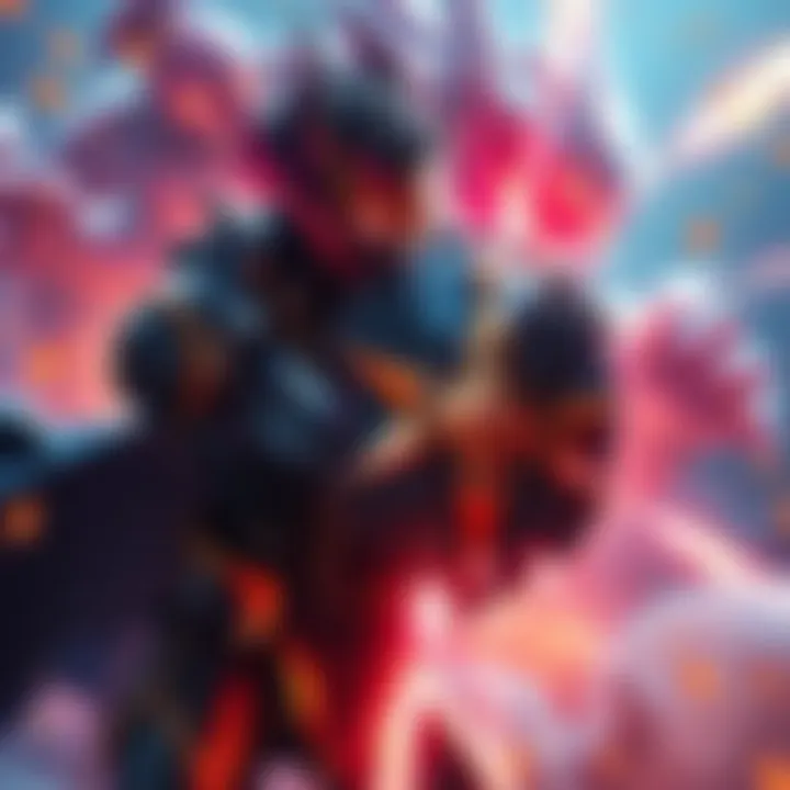 A digital scene showing Sigma, a character in a game, using his shield to absorb bright energy spikes from Hazard's ultimate ability during an intense battle.