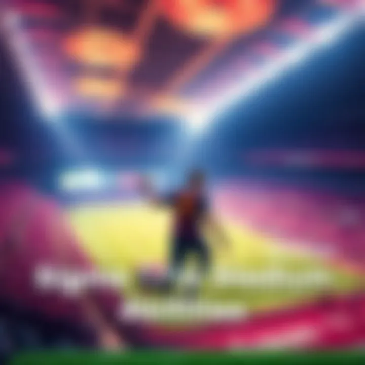 A character named Sigma showcasing abilities in a vibrant stadium during a lively game