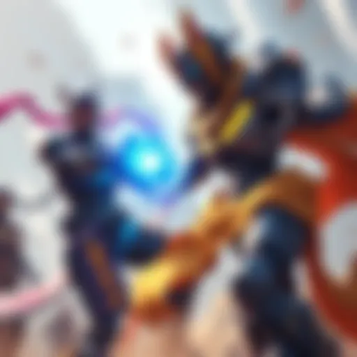 A player successfully hitting Anran with Sigma's ultimate ability during a mid-game moment