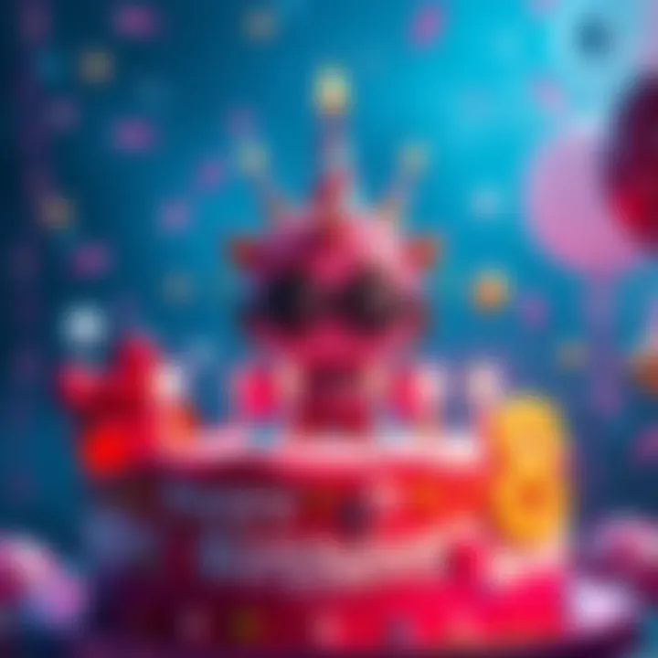 Sigma's Birthday Celebration Artwork Colorful artwork celebrating Sigma's birthday with festive elements and joyful designs