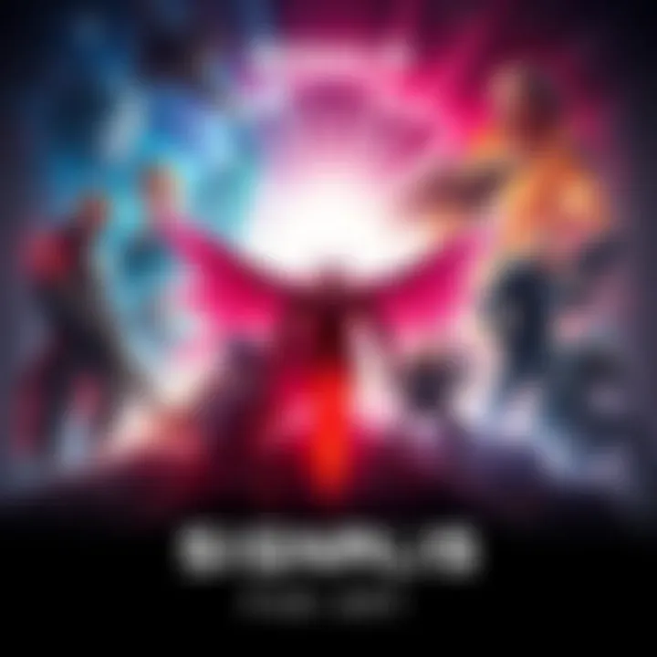 A colorful fan art poster for the game SIGNALIS, featuring unique design elements and characters that reflect the game's themes.