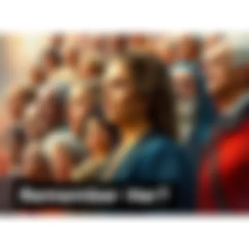 A collage of important historical and cultural figures representing their influence.