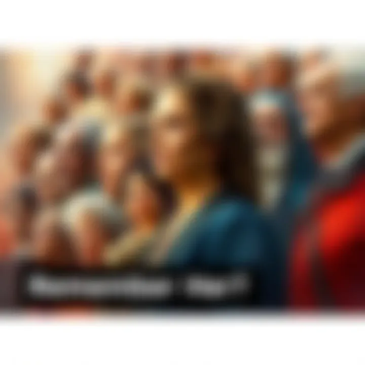 A collage of important historical and cultural figures representing their influence.