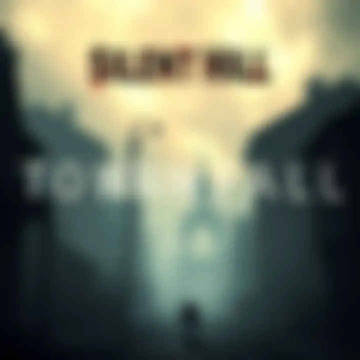 Silent Hill Townfall PS5 Announcement Silhouette of a haunted town with mist and eerie atmosphere, highlighting the announcement of Silent Hill: Townfall for PS5.