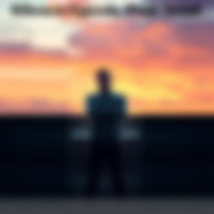 Silent Communication A person standing with arms crossed, looking contemplative in a quiet setting, embodying the essence of silence and non-verbal expression.