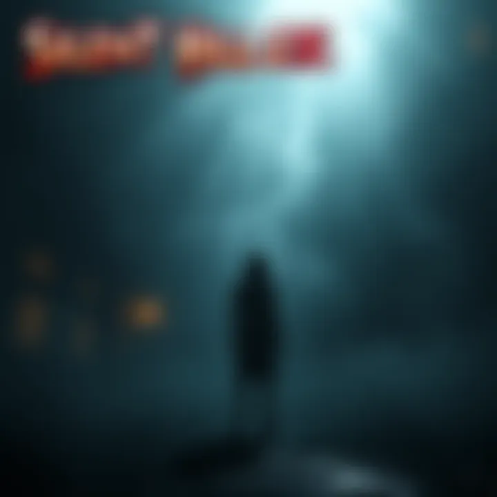 Silent Hill 2 Character in Dark Setting A character from Silent Hill 2 stands in a misty, dark environment, hinting at the game's creepy atmosphere.