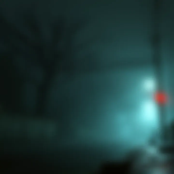 A chilling scene from the Silent Hill 2 remake showing foggy streets and unsettling surroundings, capturing the game's dark themes.