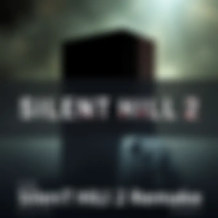 Silent Hill 2 Remake Speculation A graphic featuring the Xbox Series X/S console with shadows and a foggy atmosphere, suggesting a horror theme with Silent Hill elements.