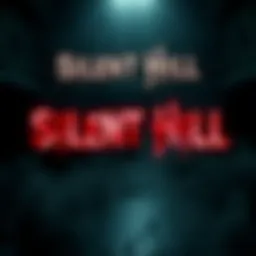 Creative titles for Silent Hill games, including Lost Child and Atonement, depicted in a dark, atmospheric background reflecting the series' vibe.