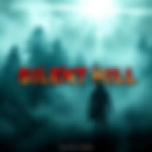 Silent Hill game cover art Cover art of Silent Hill featuring eerie fog and a shadowy figure