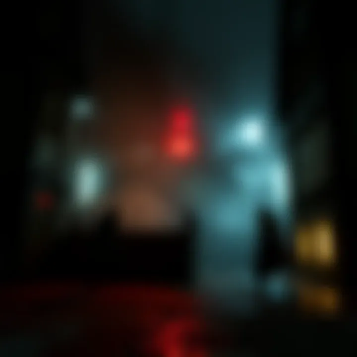 A screenshot showing similar horror scenes from Silent Hill f and Fatal Frame 2, highlighting common design elements in both games.