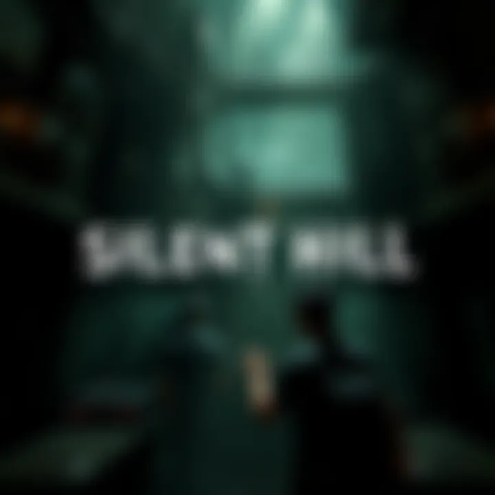 A dark and eerie environment from Silent Hill F showcasing unsettling visuals and character interaction.