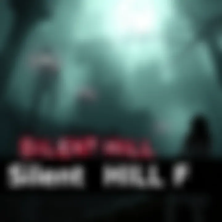 A scene from Silent Hill F showing a dark, foggy environment with eerie visuals and unsettling enemy designs. The atmosphere feels tense and haunting, reflecting the game's horror elements.