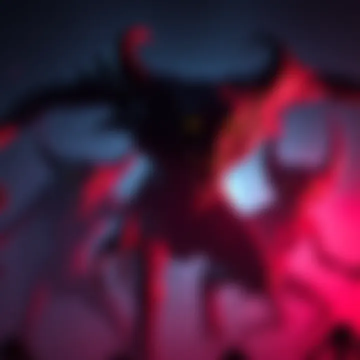 Concept art showing three horrifying monsters from Silent Hill f, designed to create fear and tension.