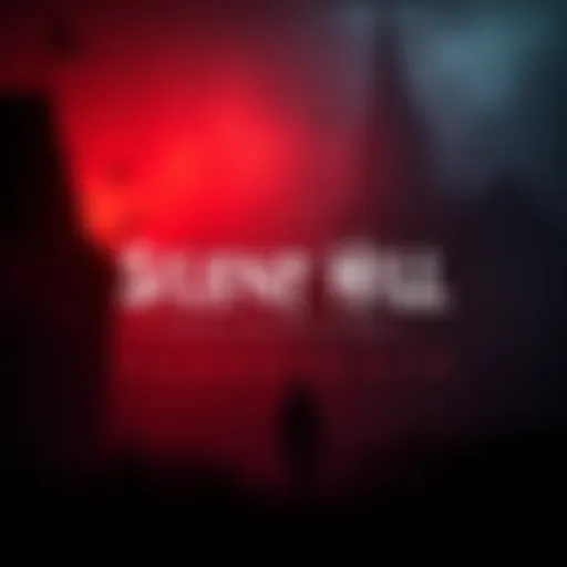 A dark and eerie scene representing the Silent Hill 1 remake reveal, with fog and shadowy figures hinting at horror elements.