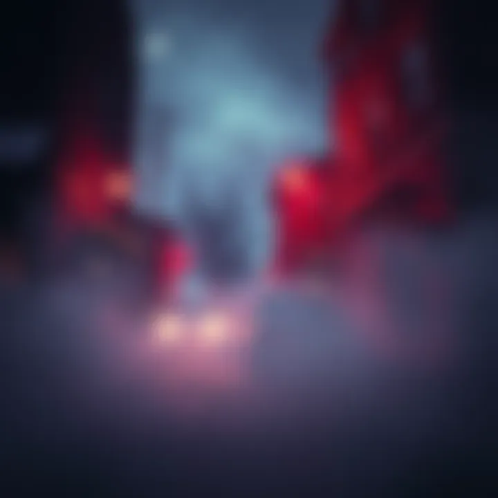 A vivid scene from Silent Hill showcasing dark streets and eerie fog with detailed graphics.