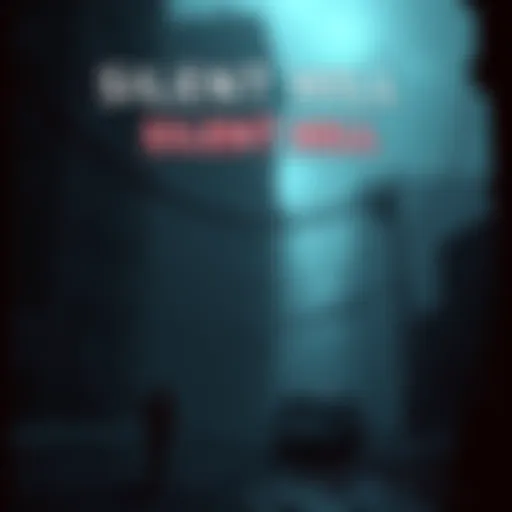 Silent Hill Transmission Highlights A scene from Silent Hill showing foggy streets with eerie shadows and abandoned buildings, capturing the unsettling atmosphere of the game.