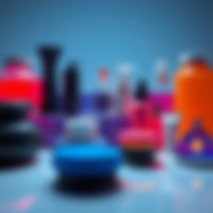 A variety of Silicone-2 products showcasing their durability and versatility in modern design.