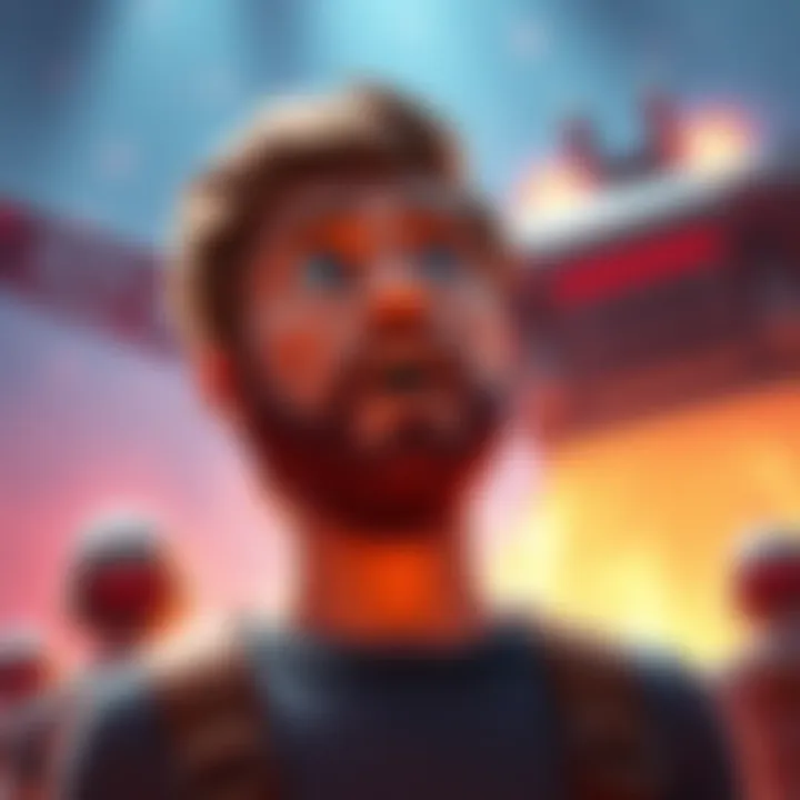 Simon looks surprised after the launch of ARK, showcasing the impact of player choices on the game ending.