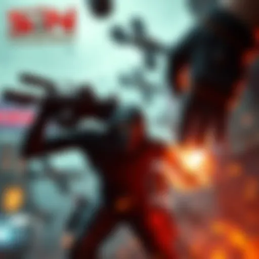 A thrilling scene from SiN Reloaded showing intense action and modern graphics with a character in combat.