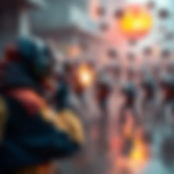 Single Player Horde Shooter Gameplay A player character shooting enemies in a fast-paced horde shooter game, showcasing action and movement mechanics.