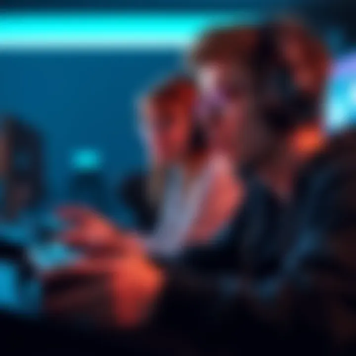 Single player gaming focus A gamer enjoying a single player game on a console with a focused expression