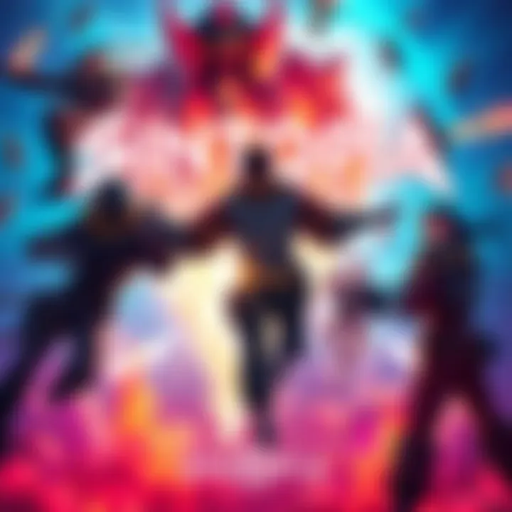 Sintopia Launch Trailer Cover Cover image showing Sintopia's vibrant and dynamic gameplay with characters in action and stunning visuals