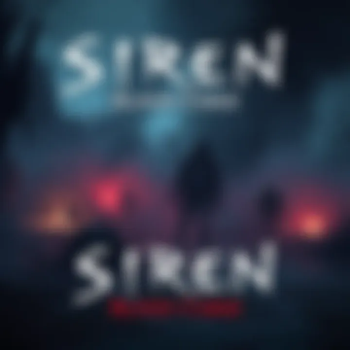 A tense scene from SIREN: Blood Curse featuring a dark, unsettling environment with fog and eerie characters lurking