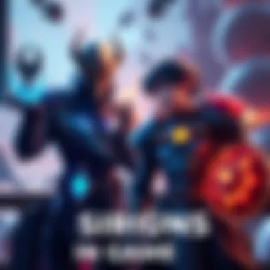 Sirius and Orion characters showcased in a vibrant game setting with unique visual designs and gameplay elements.