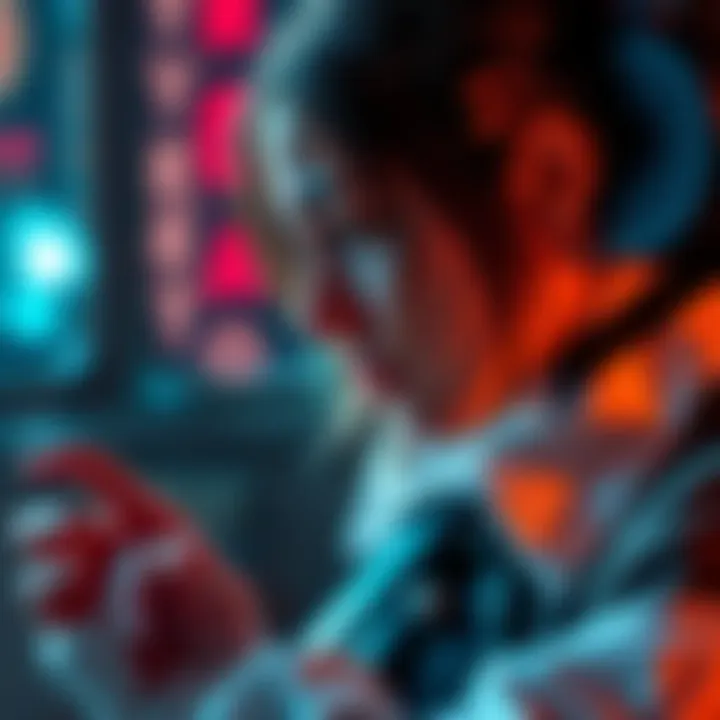 Sjokz Playing RE Requiem Sjokz showing deep emotion while playing RE Requiem, reflecting on memories of her late mother, with tears in her eyes.