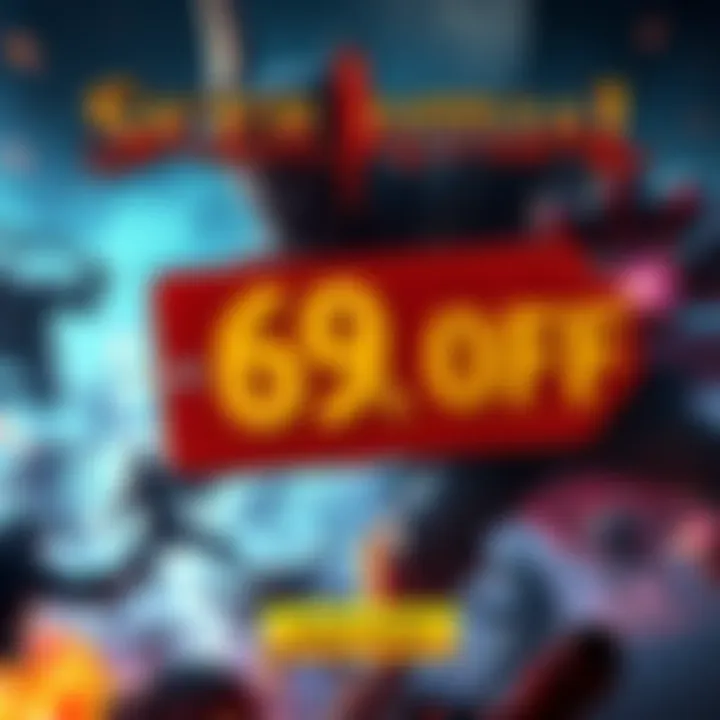 Promotional image for Sker Ritual with a bold discount tag showing 69% off, featuring intense action scenes from the game