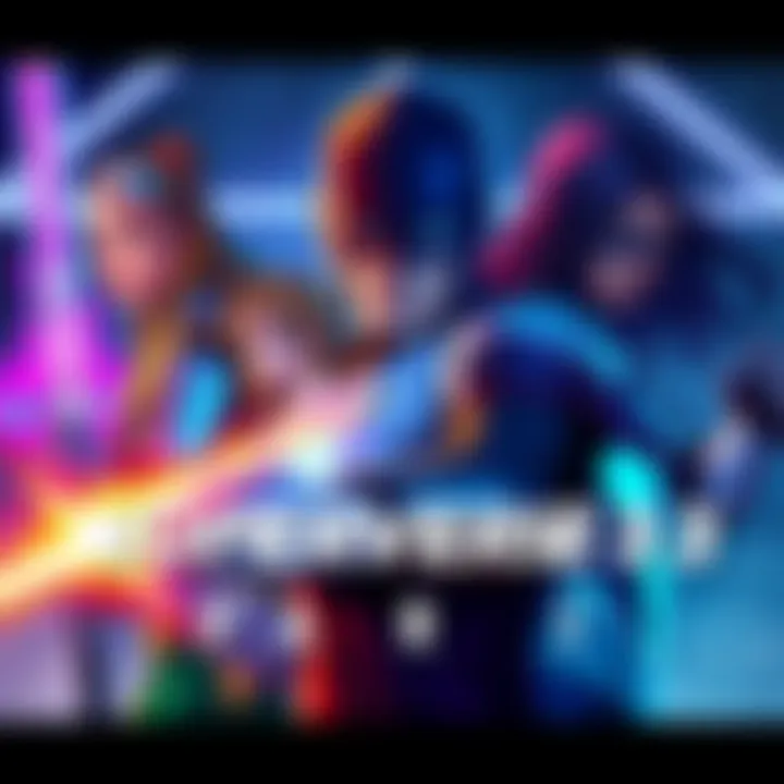 Main characters from Skibidi Superverse 3 Part 1 facing intense challenges in a stylish setting