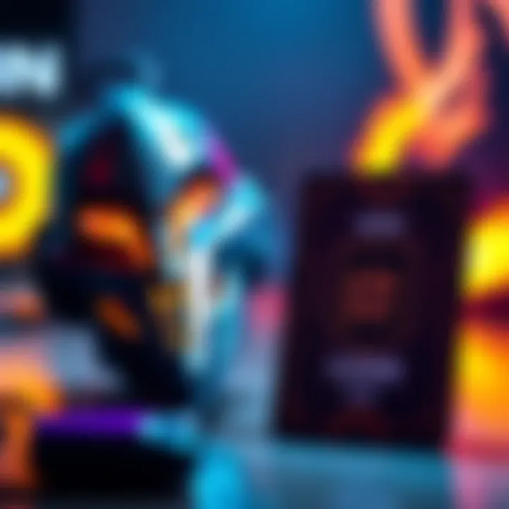 Skin and Eon Code A close-up view of a gaming skin next to an Eon code card, highlighting their value in the gaming market.