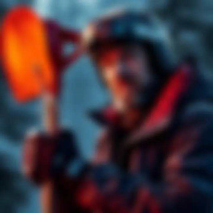Skizzo grips a shovel, hinting at its importance to Deacon's story.