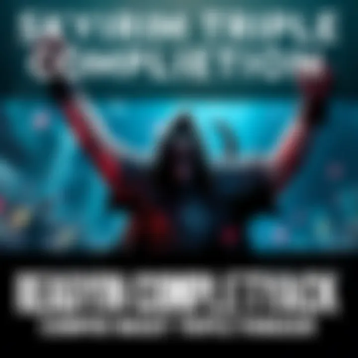 A gaming enthusiast celebrating the completion of the Skyrim triple stack with excitement for the upcoming Oblivion Remaster