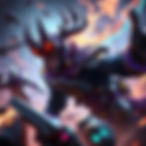 Slardar engages in battle, showcasing his unique abilities and role as an offlaner, surrounded by teammates and opponents in an intense game setting.