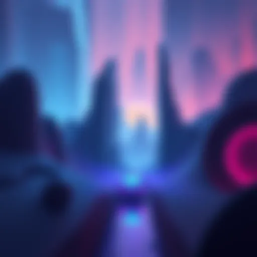Artwork featuring abstract shapes and dark colors inspired by the game Control, reflecting themes of surrealism and misunderstanding.