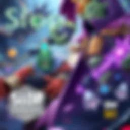 An illustration showing various slop heroes using their unique abilities in a game setting, with players interacting through chat.