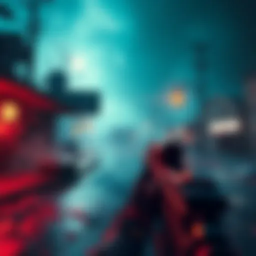 A calm, immersive scene from a slower-paced FPS game, featuring a character exploring a detailed environment with rich graphics and atmospheric lighting.