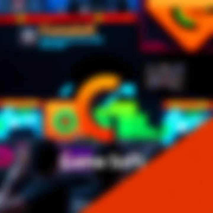 Logo of a small indie game studio with bold design and bright colors