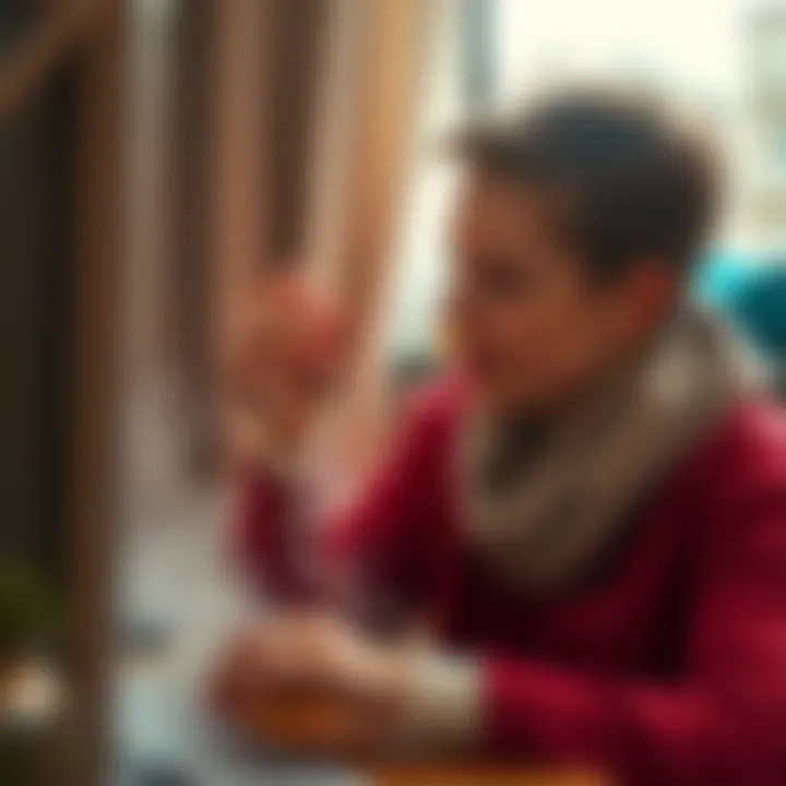Small changes leading to big improvements A person making a small adjustment in their daily routine, like changing their morning habits, resulting in a happier lifestyle.