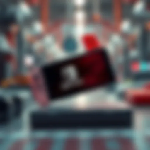 Smaller capacity game cards for the Switch 2 shown in a production setting.