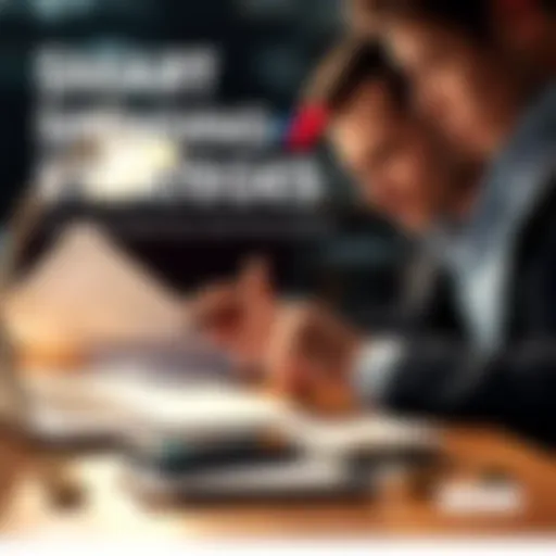 Person reviewing financial documents and making investment plans with a calculator and laptop.