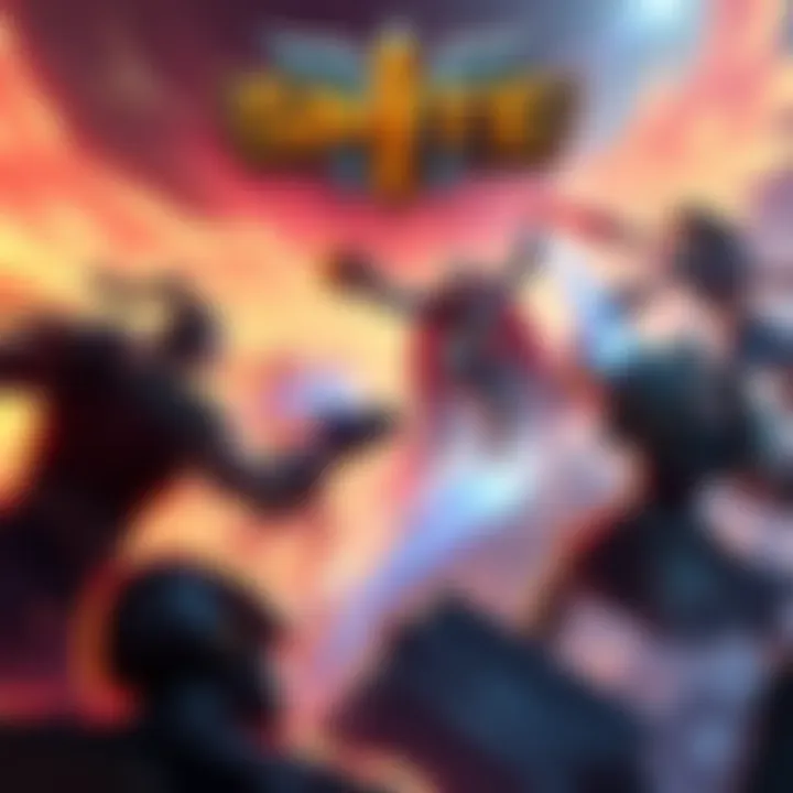 Smite gameplay comparison A gaming scene showing players engaged in Smite 1, highlighting action and strategy among characters.