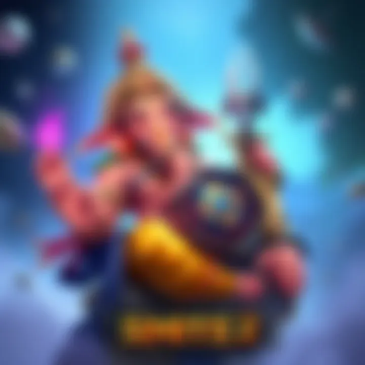 An illustration showing the improvements made in SMITE 2, featuring Ganesha and elements representing game fixes.