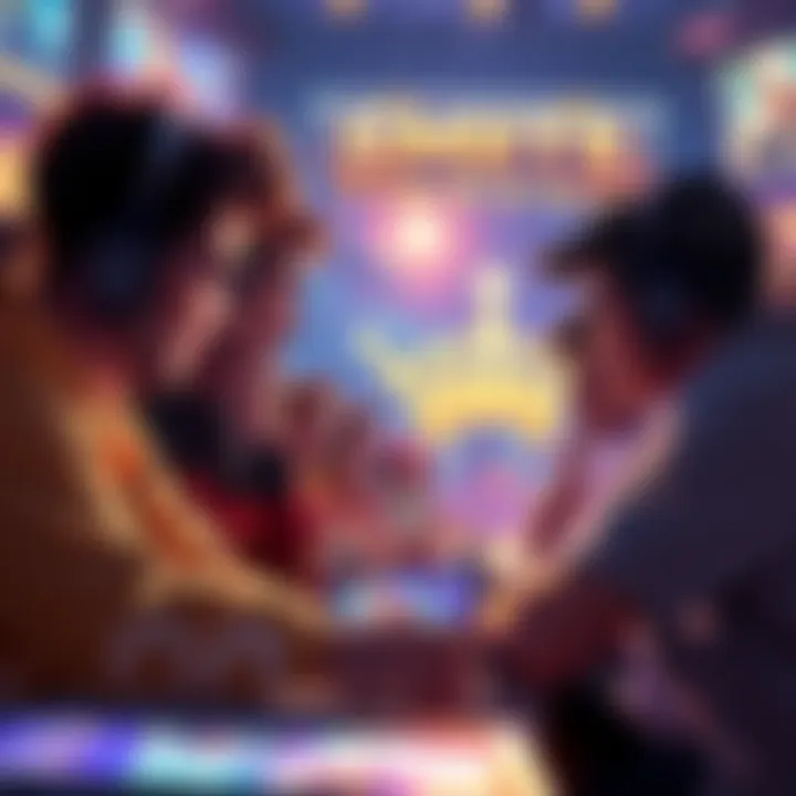 Group of gamers discussing their dislike for Smite 2 Arena, with one showing frustration and another looking at a screen, reflecting on the game