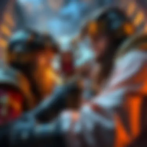 A player analyzes their strategy in a Smite match to improve skills against strong opponents