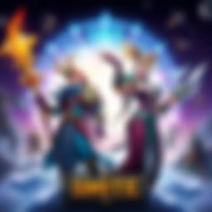 Illustration featuring new characters Ne Zha and Morgan Le Fay alongside gameplay elements and events from SMITE's January 2026 update